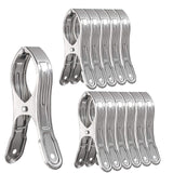 WEBI Beach Towel Clips,18 Packs 3.3 Inch Pool Cover Clips,Beach Chair Clips,Above Ground Pool Cover Clamps for Chairs,Cruise,Boa