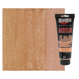 Soho Urban Artist Heavy Body Acrylic Paint - 250 ml Tube - Bronze - Thick, Rich Color, Excellent Coverage, Professional Quality 