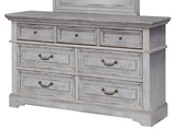 American Woodcrafters Stonebrook Dresser, 1, Antique Grey