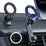 ZEEHOO Compatible with MagSafe Car Mount, Magnetic Phone Holder for Car [12 Strongest Magnets], Magnetic Car Vent Phone Mount [N