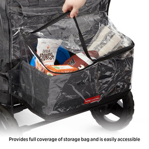 Voya Rain Cover with Bag, Radio Flyer Stroller Wagon Rain Cover