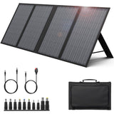 ENGINSTAR 60W Foldable Solar Panel Charger with 18V DC Outlet for Portable Power Stations EnginStar/Jackery/Rockpals/Flashfish, 