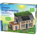 Thames & Kosmos Green Engineering STEM Kit | Build & Experiment with an Energy-Efficient Model Home, Explore Clean Energy, Susta