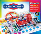 Snap Circuits Jr. Sc-100 Electronics Exploration Kit, Over 100 Projects, Full Color Project Manual, 28 Parts, Stem Educational T