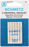 Schmetz Universal Machine Needles, Size 12/80 5/Pkg