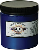 Jacquard Lumiere Fabric Color 8 oz Jar Pearlescent Blue