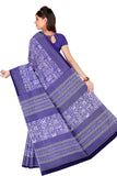 Tamaira Fashion Womens Plain Cotton Saree (2203_Purple, Purple)