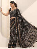 Libas Women22 Georgette Sarees (16316_Black)