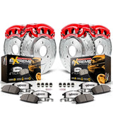 Power Stop Brake Kit For 2012-2017 Ford F-150 6 Lug [Application Specific], 2012-2018 F-150 Raptor - Front and Rear Truck & Tow 