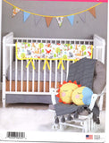 Simplicity US8939OS Sewing Pattern S8939 Nursery D&eacutecor, various, White