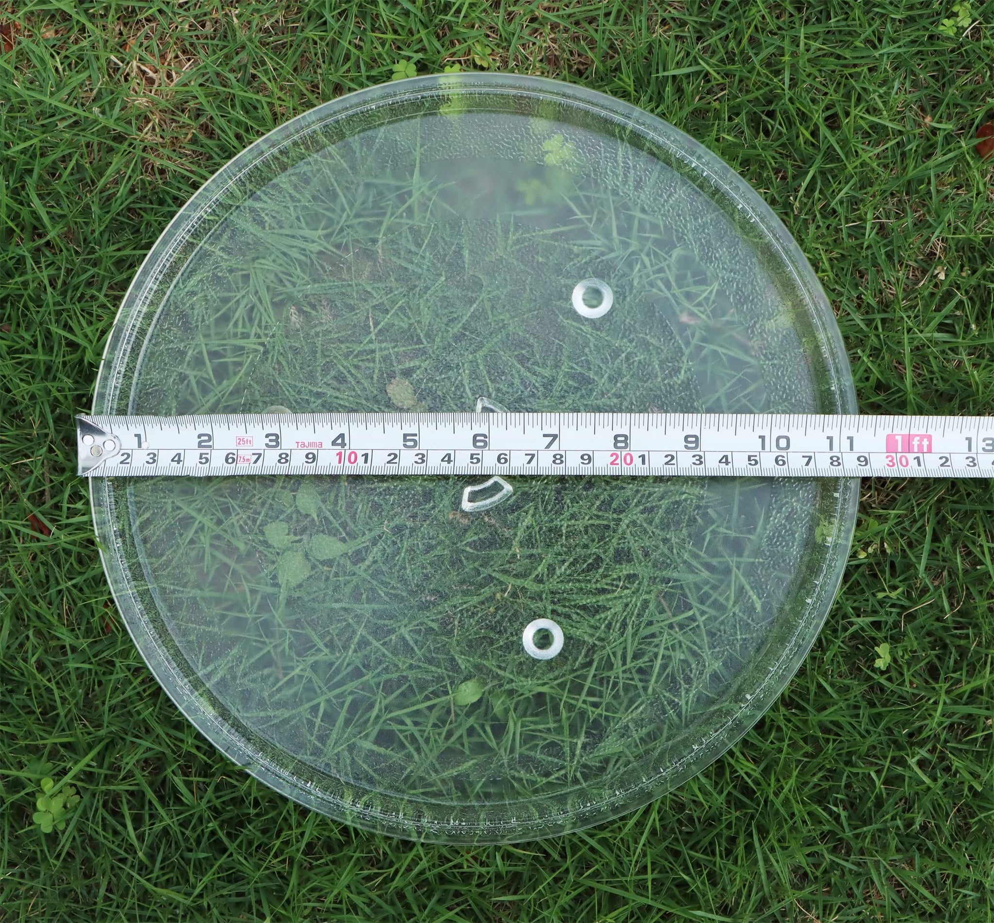 11.25 Microwave Replacement Turntables Plate Compatible with Samsung and G.E -11 1/4 Microwave Glass Plate Replaces Equivale