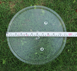 11.25 Microwave Replacement Turntables Plate Compatible with Samsung and G.E -11 1/4 Microwave Glass Plate Replaces Equivale