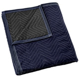 SureMax Moving & Packing Blanket Pro Economy 80 x 72 (35 lb/dz weight) Professional Quilted Shipping Furniture Pad Navy