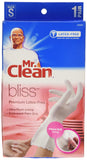 Mr. Clean Bliss Premium LatexFree Gloves, Small, 4 Pair (Pack of 1)