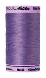 Mettler SilkFinish Solid Cotton Thread, 547 yd/500m, English Lavender