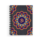 Plan To Gift Om Symbol Spiral Wiro Unruled Blank Pages Notebook Diary Journal Drawing Book SizeA5(6X9 Inches) (Om Symbol)