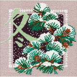 Winter Counted Cross Stitch Kit-8X8 16 Count