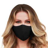 Washable Face Mask with Adjustable Ear Loops & Nose Wire 3 Layers, 100% Cotton Inner Layer Cloth Reusable Face Protection wi