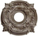 Ekena Millwork 13OD x 3 1/2ID x 3/4P Attica Thermoformed PVC Ceiling Medallion (Fits Canopies up to 5), Bright Coat Dark Bronze