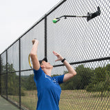 TopSpin Solution - Tennis Training Aid | Practice Nearly All Shots in Tennis Anywhere | Attaches Indoors & Outdoors | All Ages a