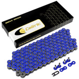 Caltric Blue Drive Chain Compatible with Yamaha Blaster 200 Yfs200 1988-2006