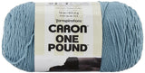Caron One Pound Solids Yarn, 16oz, Gauge 4 Medium, 100% Acrylic Azure For Crochet, Knitting & Crafting ( 1 Piece )