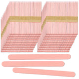 CraftySticks- 1000 Pack 4.5 Inch Pastel Pink Painted Popsicle Sticks, Wood Craft Sticks for Crafts, Learning and STEM Basics