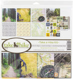 Reminisce Take a Hike Scrapbook Collection Kit Paper Crafts, Multi Color Palette