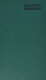 National Emerald Series Account Book, Green Cover, 12.25 X 7.25 Sheets, 500 Sheets/book