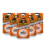 Gorilla Tough & Clear Double Sided Mounting Tape, 1 x 60, Clear, (Pack of 6)