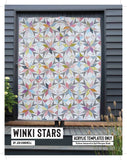 Jen Kingwell Acrylic Template Set Winki Stars (for use with a Pattern Found in Jen Kingwells Quilt Recipes Book)
