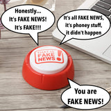 Donald Trump Fake News Button - 11 Fake News Quotes In Real Voice - Talking Gag Gift Desk Item - Gag Accessories Gifts for Men a