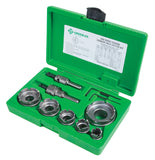 Greenlee Carbide Cutter, Qck Chnge, 8Pc, Hole Making (648)