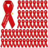 Ysleen 50 Pcs Funeral Ribbons Memorial Ribbon Funeral Pins Classic Memorial Service Respect Meditation Personalized Ribbon Bow w
