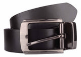 Exotique MenS Black Formal Genuine Leather Belt(Bm0024BlackXxl)