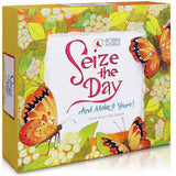 Seize The Day 2026 Daily Desk Calendar: Boxed Page-a-Day Inspirational Calendar by Robin Pickens with Day-to-Day Uplifting Quote