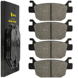 Caltric Front Brake Pads Compatible with Honda Trx500Fm Trx-500Fm Fourtrax Foreman 500Fm 4X4 2005-2011