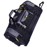 TPRC Sierra Madre II Upright Rolling Duffel Bag, Black/Gray, 36Inch