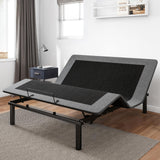 GOLDORO Queen Size Adjustable Bed Frame, Electric Bed Base, Wireless Remote Control, Whisper Quiet Durable Motor, Independent Head and Foot Incline, Full Assembly Required