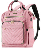 Kuosdaz Knitting Bag Backpack, Crochet Bag Tote, Yarn Organizer with USB Charging Port, Mothers Day Gifts Large Travel Crochet S