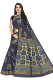 TAMAIRA FASHION Womens Plain Cotton Saree (AB2_Grey)
