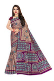 TAMAIRA FASHION Womens Plain Cotton Saree (2229_Beige)