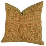 Plutus Brands Plutus Kosoff Paprika Handmade Throw Pillow, 22 X 22, Orange/Mint