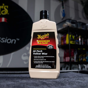 Meguiar  S M2616 Mirror Glaze Hi-Tech Yellow Wax, 16 Fluid Ounces, 1 Pack