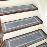 COSY HOMEER Soft Stair Treads Non-Slip Carpet Mat 28inX9in Indoor Stair Runners for Wooden Steps, Stair Rugs for Kids and Dogs, 