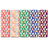 woopme Cute Pet Pretty Cat Magnetic Bookmark for Students Kids Book Lovers Readers Gift Magnetic Page Clips Folding 4 PCs