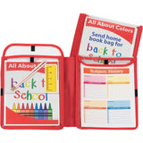 HOMEWORK CONNECTOR FOLDER RED