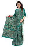 Tamaira Fashion Womens Plain Weave Pure Cotton Saree Without Blouse Piece(2336_Seagreen)