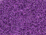 Seed Beads Size:11/0 50 gr / 1.76 oz (Crystal Clear + Purple)