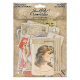 Tim Holtz, Advantus Ephemera Pack Keepsakes Printed Memorabilia, multicolor, Original Version